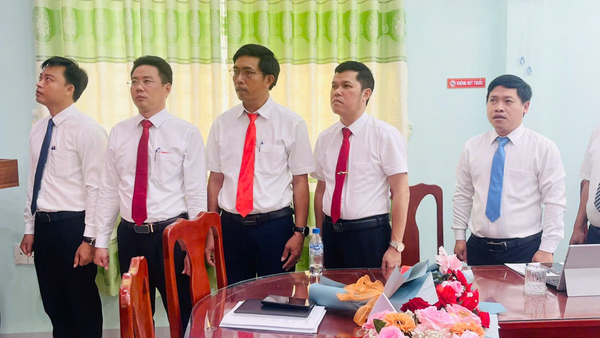 Đại hội chi bộ UBND xã Đình Cương lần thứ I, nhiệm kỳ 2025 - 2030