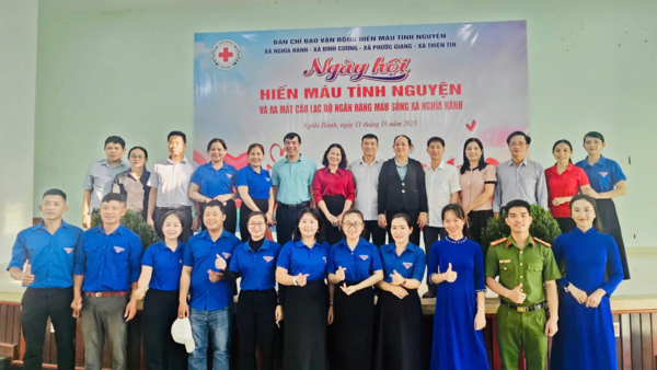 Xã Đình Cương: Lan tỏa nghĩa cử cao đẹp từ Ngày hội hiến máu tình nguyện năm 2025 “Một giọt máu cho đi - Một cuộc đời ở lại”